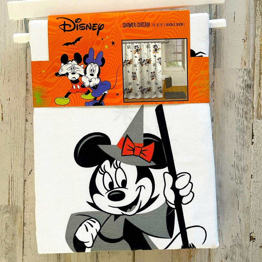Disney Halloween Shower Curtain